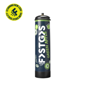 NEW FastGas Green Apple Cream Charger 670g