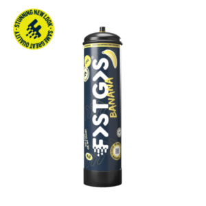 NEW FastGas Banana Cream Charger 670g